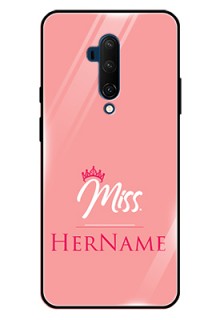 Oneplus 7T Pro Custom Glass Phone Case Mrs with Name