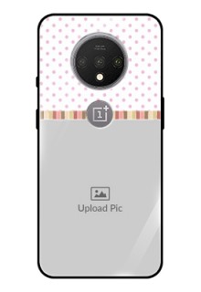 OnePlus 7T Photo Printing on Glass Case  - Cute Girls Cover Design