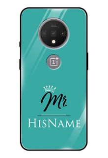 Oneplus 7T Custom Glass Phone Case Mr with Name