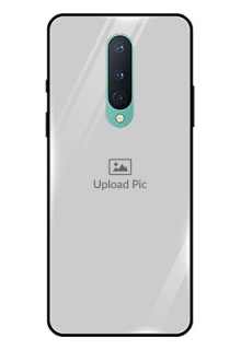 OnePlus 8 Photo Printing on Glass Case  - Upload Full Picture Design