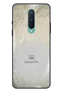 OnePlus 8 Custom Glass Phone Case  - with vintage design