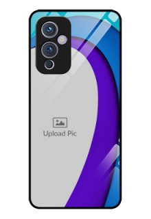 Oneplus 9 5G Photo Printing on Glass Case - Simple Pattern Design