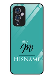 Oneplus 9 5G Custom Glass Phone Case Mr with Name