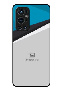 Oneplus 9 Pro 5G Photo Printing on Glass Case - Simple Pattern Photo Upload Design