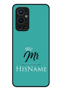 Oneplus 9 Pro 5G Custom Glass Phone Case Mr with Name