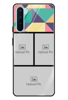 Oneplus Nord 5G Custom Glass Phone Case  - Bulk Pic Upload Design