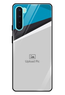 Oneplus Nord 5G Photo Printing on Glass Case  - Simple Pattern Photo Upload Design