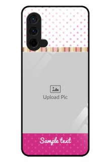 Oneplus Nord CE 5G Photo Printing on Glass Case  - Cute Girls Cover Design