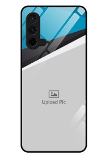 Oneplus Nord CE 5G Photo Printing on Glass Case  - Simple Pattern Photo Upload Design