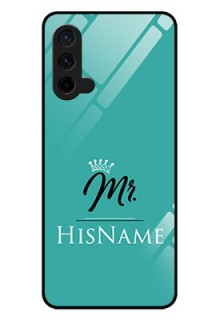 Oneplus Nord CE 5G Custom Glass Phone Case Mr with Name