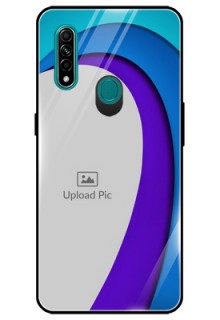 Oppo A31 Photo Printing on Glass Case  - Simple Pattern Design