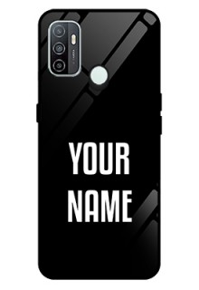 Oppo A33 2020 Your Name on Glass Phone Case