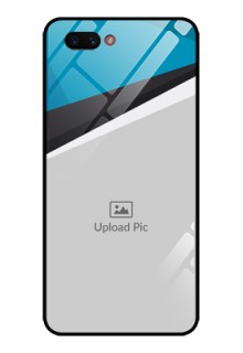 Oppo A3s Photo Printing on Glass Case  - Simple Pattern Photo Upload Design