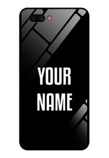 Oppo A3s Your Name on Glass Phone Case