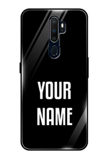 Oppo A5 2020 Your Name on Glass Phone Case