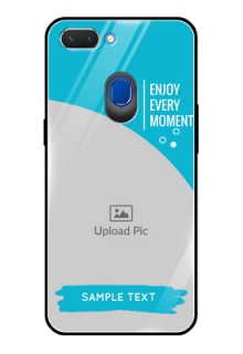 Oppo A5 Custom Glass Mobile Case  - Happy Moment Design