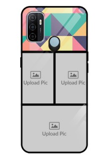 Oppo A53 Custom Glass Phone Case  - Bulk Pic Upload Design
