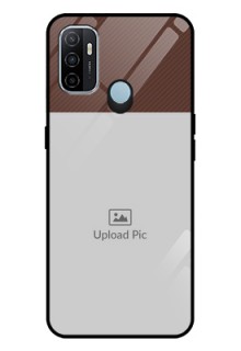 Oppo A53 Custom Glass Mobile Case  - Elegant Case Design