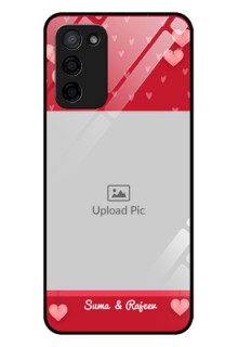 Oppo A53s 5G Custom Glass Phone Case - Valentines Day Design