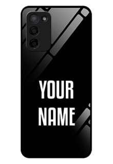 Oppo A53s 5G Your Name on Glass Phone Case
