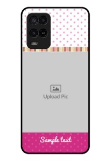 Oppo A54 Photo Printing on Glass Case - Cute Girls Cover Design