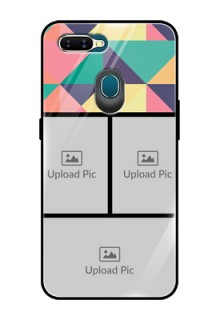 Oppo A5s Custom Glass Phone Case  - Bulk Pic Upload Design