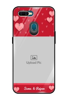 Oppo A5s Custom Glass Phone Case  - Valentines Day Design