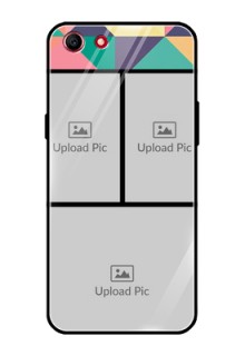 Oppo A83 Custom Glass Phone Case  - Bulk Pic Upload Design