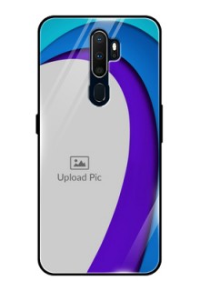 Oppo A9 2020 Photo Printing on Glass Case  - Simple Pattern Design