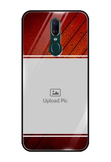 Oppo A9 Personalized Glass Phone Case  - Leather Phone Case Design