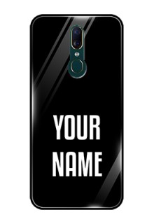 Oppo A9 Your Name on Glass Phone Case