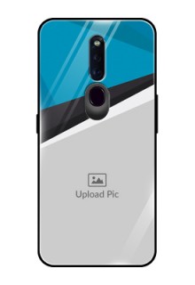Oppo F11 Pro Photo Printing on Glass Case  - Simple Pattern Photo Upload Design