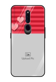 Oppo F11 Pro Custom Glass Phone Case  - Valentines Day Design