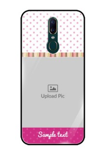 Oppo F11 Photo Printing on Glass Case  - Cute Girls Cover Design