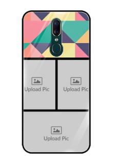 Oppo F11 Custom Glass Phone Case  - Bulk Pic Upload Design