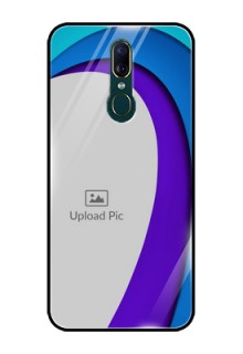 Oppo F11 Photo Printing on Glass Case  - Simple Pattern Design