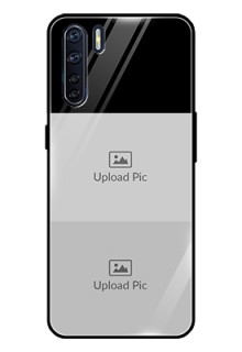 Oppo F15 2 Images on Glass Phone Cover
