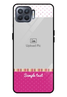 Oppo F17 Pro Photo Printing on Glass Case  - Cute Girls Cover Design