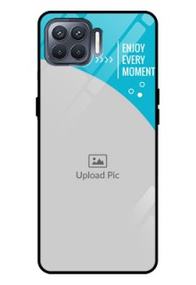 Oppo F17 Pro Custom Glass Mobile Case  - Happy Moment Design