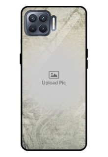 Oppo F17 Custom Glass Phone Case  - with vintage design
