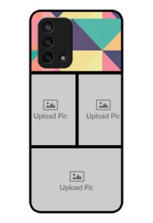 Oppo F19 Custom Glass Phone Case - Bulk Pic Upload Design