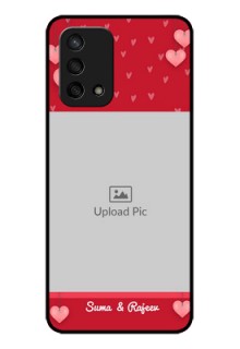 Oppo F19 Custom Glass Phone Case - Valentines Day Design