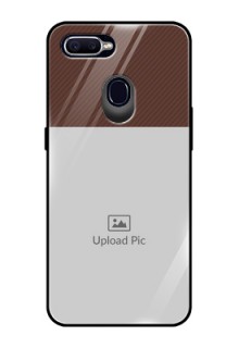 Oppo F9 Pro Custom Glass Mobile Case  - Elegant Case Design