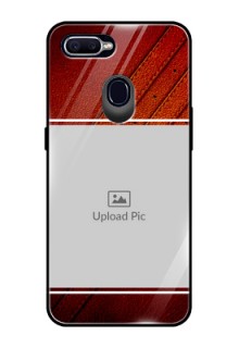 Oppo F9 Personalized Glass Phone Case  - Leather Phone Case Design