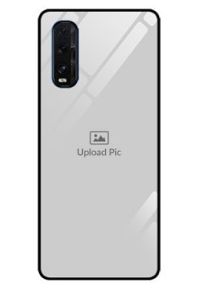 Oppo Find X2 Photo Printing on Glass Case  - Upload Full Picture Design