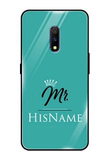 Oppo K3 Custom Glass Phone Case Mr with Name