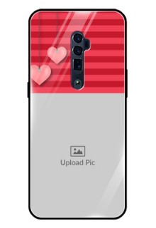 Reno 10x zoom Custom Glass Phone Case  - Valentines Day Design