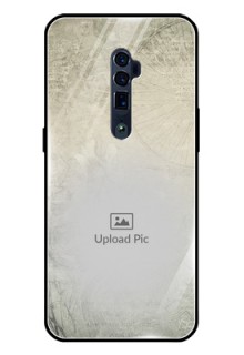 Reno 10x zoom Custom Glass Phone Case  - with vintage design