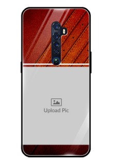 Reno 2 Personalized Glass Phone Case  - Leather Phone Case Design