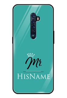 Reno 2 Custom Glass Phone Case Mr with Name